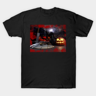 Halloween Backdrop T-Shirt